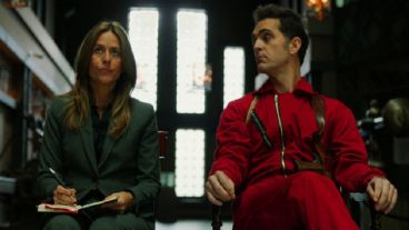 Itzar y Pedro grabaron videos para Rosario.