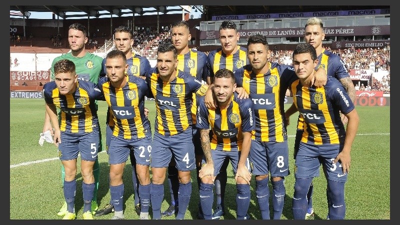 El once canalla que empató con el granate.