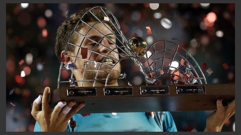 Schwartzman se consagró este domingo campeón del ATP 500 de Río de Janeiro. 