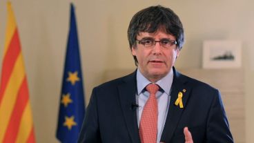 Puigdemont habló desde Bruselas, donde continúa exiliado.