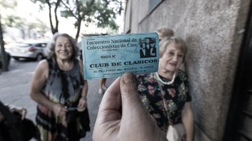 El último ticket. La función fue a sala llena.