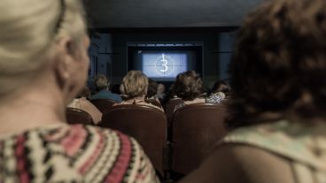 Cuenta regresiva en pantalla para la útima proyección.