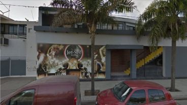 El boliche en cuestión.