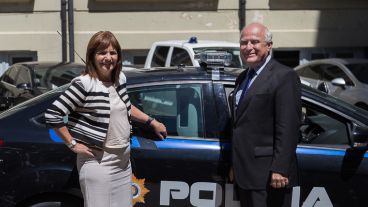 Bullrich y Lifschitz juntos este martes.