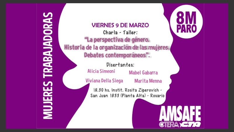 El panel esta formado por Della Siega, Gabarra, Simeoni y Menna.