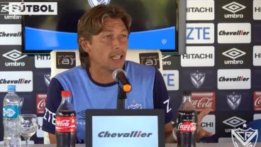 De cara a los periodistas, el Gringo cargó contra los "mentirosos".