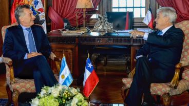 Macri participó de la asunción de Piñera.