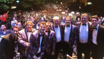 Según la cuenta oficial de Twitter del grupo, hubo 180 mil espectadores en Buenos Aires.