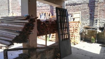 El predio clandestino funcionaba en Gálvez al 4000.