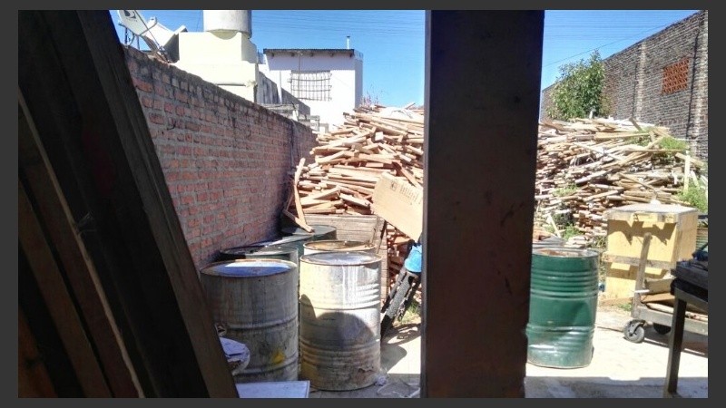 El predio clandestino funcionaba en Gálvez al 4000.