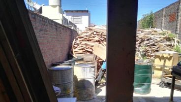 El predio clandestino funcionaba en Gálvez al 4000.