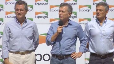 Macri: "Si todos tiramos en la misma dirección, el carro sale".