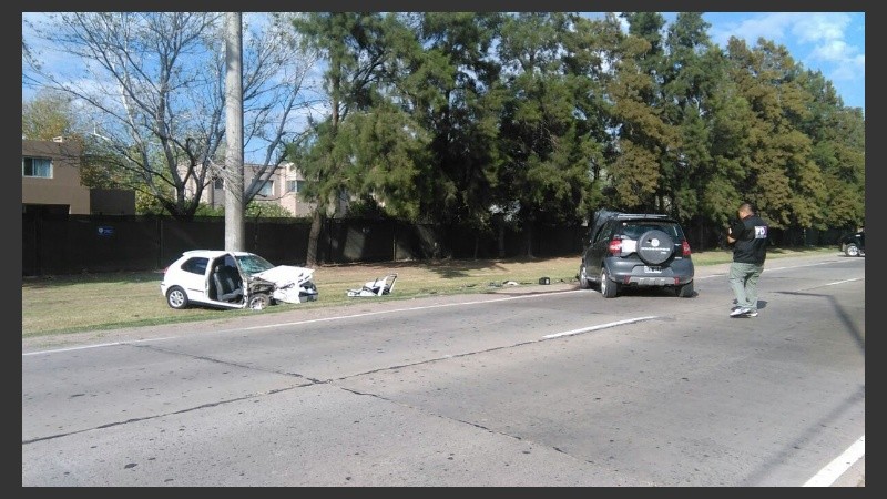 El choque tuvo lugar pasadas las 8.20 de este miércoles.