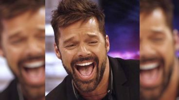 Ricky Martin y una captura de lo más divertida.