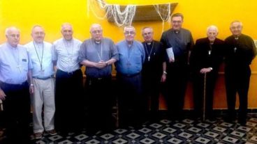 Los prelados se reunieron en Paraná.