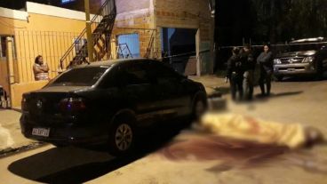 Uruguay al 2200, en Puerto San Martín, el lugar donde se produjo el crimen.