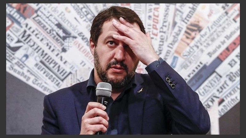 El líder de la Liga Norte, Matteo Salvini, no descartó pactar gobierno con el Movimiento Cinco Estrellas.