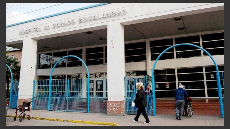 El hospital Bocalandro de Tres de Febrero, donde está internada la joven. 