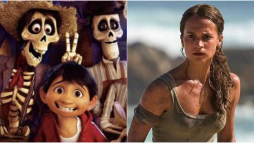 Pese al estreno de "Tomb Raider: las aventuras de Lara Croft", "Coco" resistió en la cima.