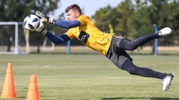 Di Fulvio en acción en la práctica.
