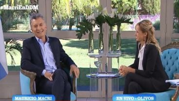 Macri dejó varios títulos en la entrevista al programa de Mariana Fabbiani.