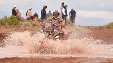 Joffre debutó en el Dakar 2018 con el número 285 en cuatriciclos.