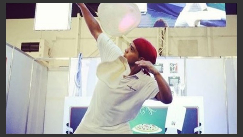 Ezequiel deslumbró al público y al jurado en Las Vegas.