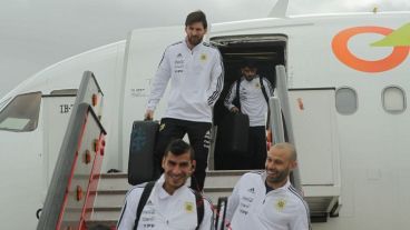 Messi reflexivo al arribar a Madrid: Masche y el Patón se matan de risa.