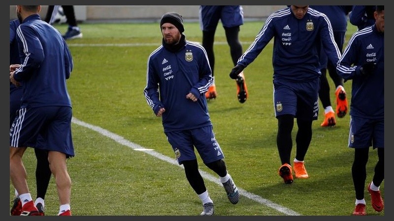 Messi se perdió el partido ante Italia.