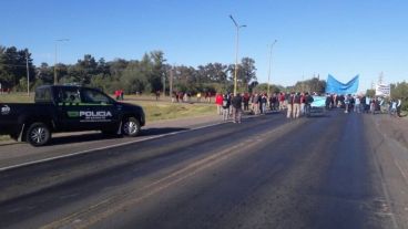 El corte comenzó a las 9 y se extendió hasta el mediodía.