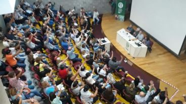 El plenario se desarrolló este miércoles en la sede gremial.