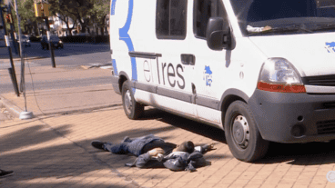 Sergio se desmayó al final de la nota.