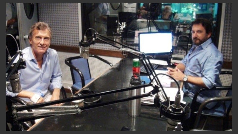 Macri habló de todo en un extenso mano a mano con A Diario (Radio 2). 
