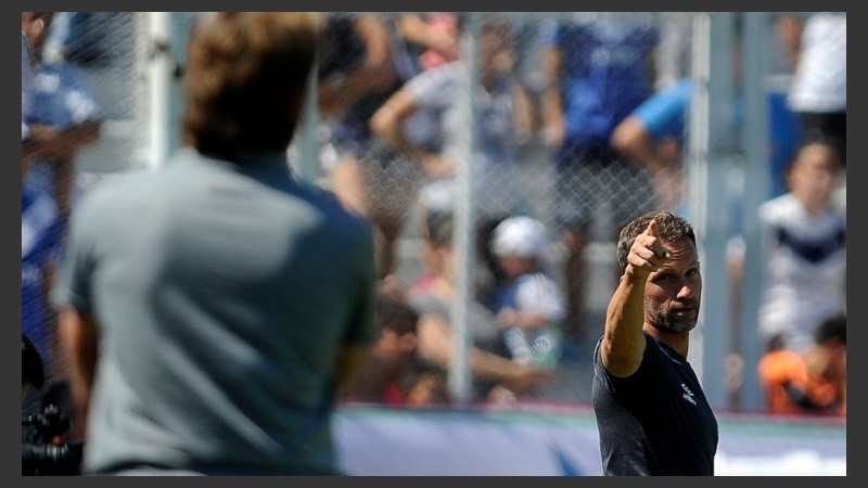 Lucas Bernardi dijo que en el desarrollo del juego se impuso su equipo.