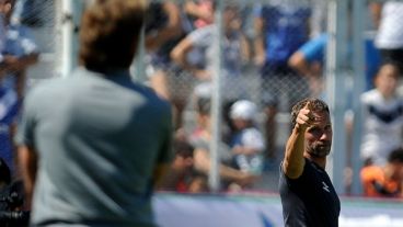 Lucas Bernardi dijo que en el desarrollo del juego se impuso su equipo.