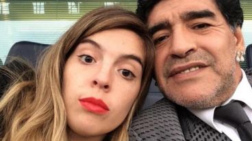 Todo bien entre Diego y Dalma.