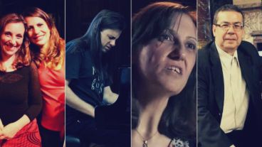 Dúo Lolamora Tango, Francisco Lo Vuolo, Lilian Saba y Lenol Lúquez, entre las músicas y músicos que participan de "Noches de piano".