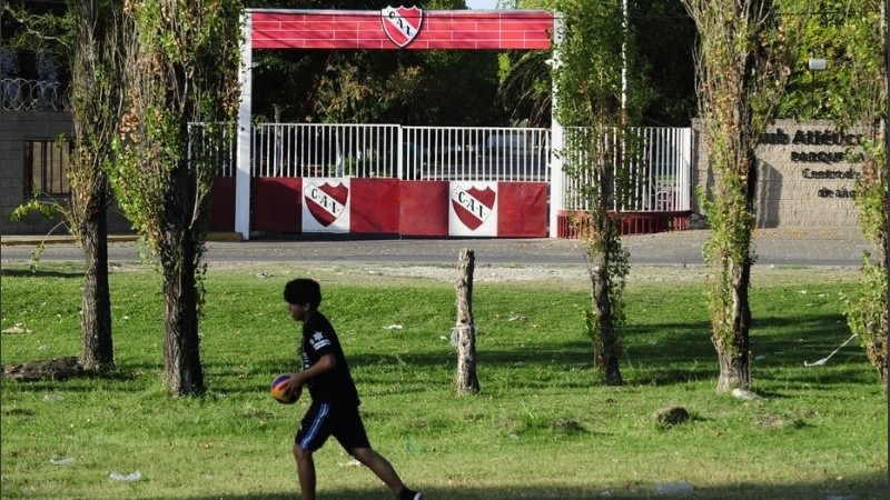 La pensión de Independiente en Villa Domínico.