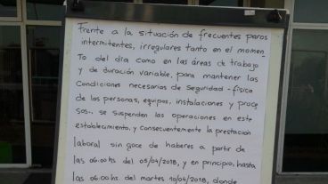 La comunicación de la empresa a su personal.