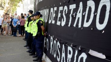 El proceso tiene lugar en los tribunales de Oroño al 900.