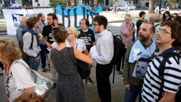 El proceso tiene lugar en los tribunales de Oroño al 900.