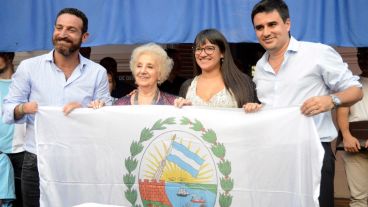 El homenaje de los ediles.