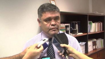 El juez de Familia Oscar Davini.