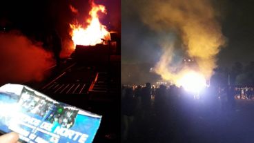 "Tuve un gravísimo problema. Puedo llegar en una hora y media, estoy en Buenos Aires yéndome en un avión privado", avisó Pity, a la 1.30