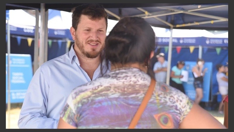 El diputado provincial Federico Angelini.