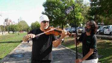 Lele Lovato, entre los artistas destacados que pasaron por la Isla de los Inventos.