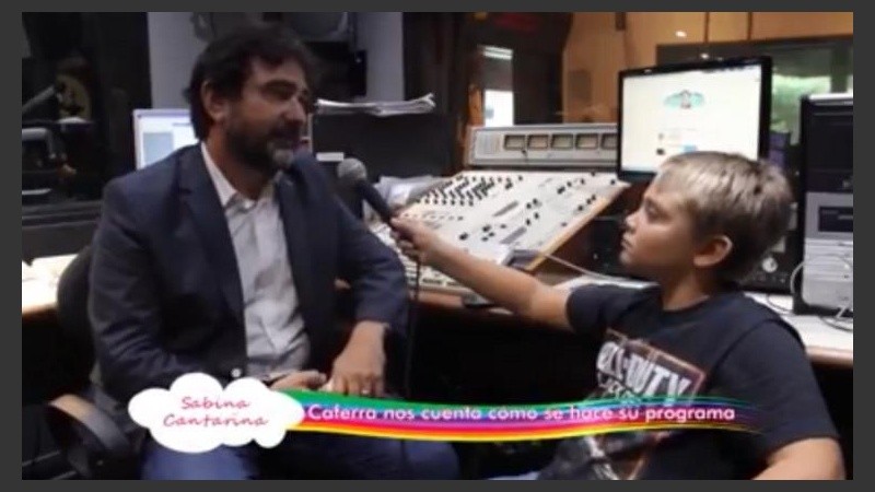 Gaspar entrevistó a Roberto Caferra. 