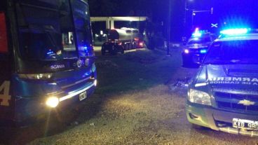 El operativo se realizó en la intersección de rutas 178 y 14.