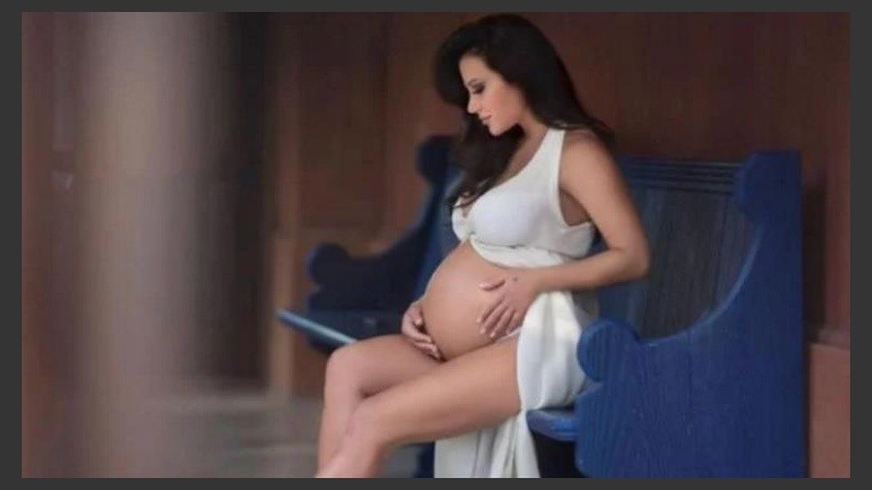 La bailarina espera a Lola, su primera hija. 