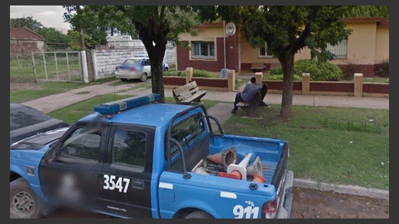 La comisaría de Aldao quedó en el centro del escándalo. 